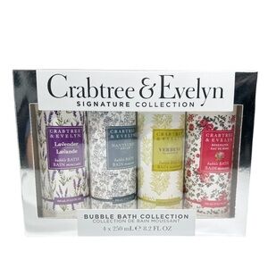 NEW Crabtree & Evelyn BUBBLE BATH Lavender, Nantucket Briar, Verbena, Rosewater